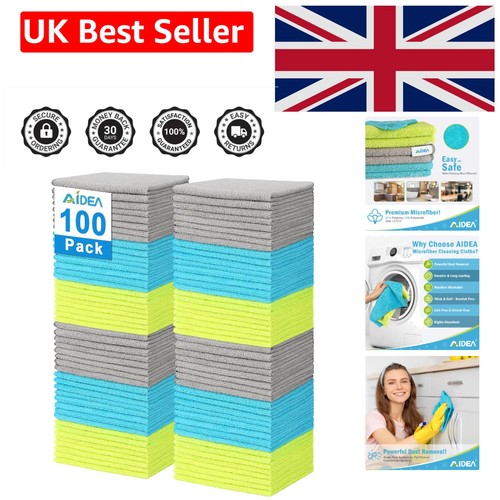 100 pack microfiber cleaning - 100,