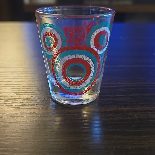 Disney clear glass shot - disney,