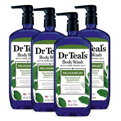Teal body wash with - dr, teal's