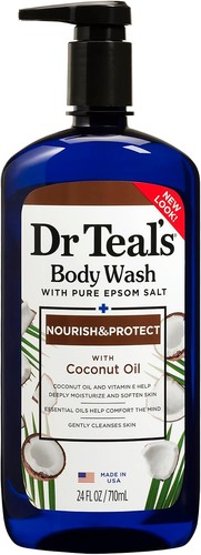 Epsom salt body wash - salt, coconut