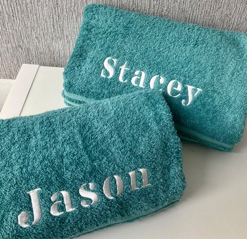 Personalised towels - personalised,