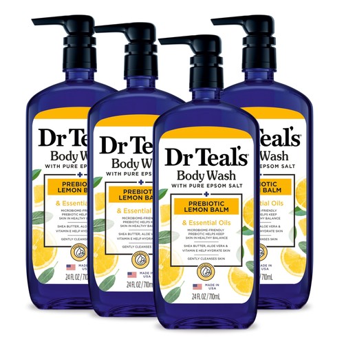 Teal body wash with - wash,