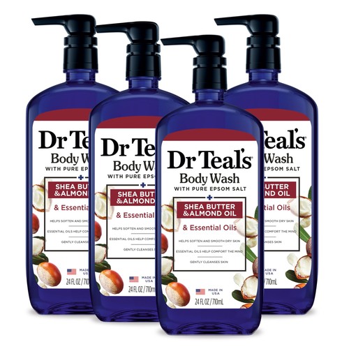 Teal body wash with pure - dr, teal's